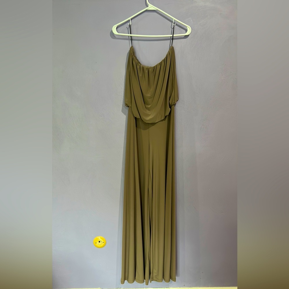 Strapless jumpsuit